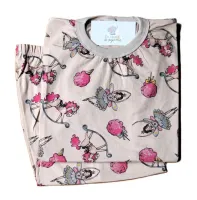 Pijama Infantil Feminino Tamanho 16 Curto 