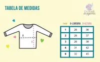 Pijama Infantil Tamanho 1 Menina Com Punho - Foto 5
