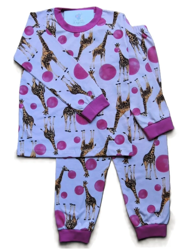 Pijama Infantil Tamanho 1 Menina Com Punho