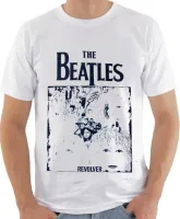 CAMISETA BEATLES REVOLVER BRANCA