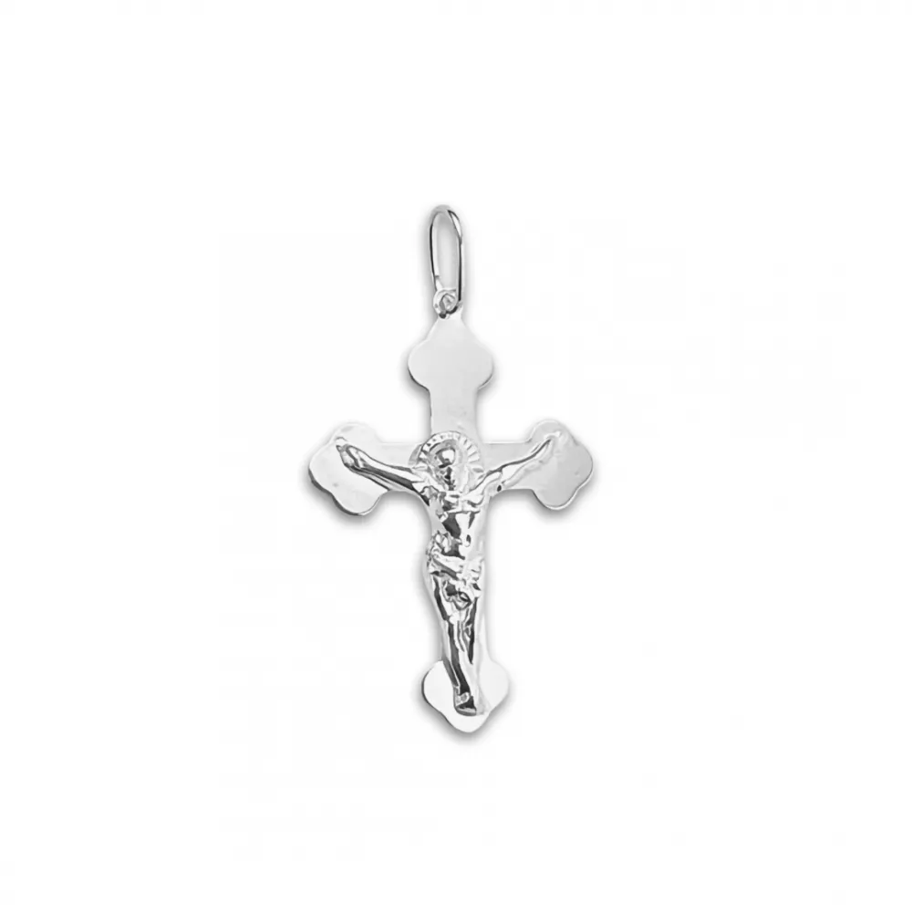 Pingente de prata Crucifixo PF01 Imagem