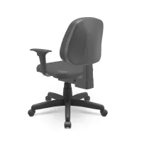 Cadeira Multiregulável NR17 Executiva Premium Encosto Regulável com Base Giratória e Braços Reguláveis - Foto 3