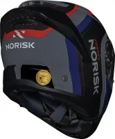 CAPACETE NORISK FORCE II KORE BLACK BLUE - Foto 5