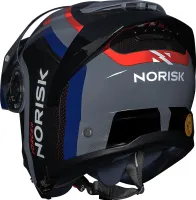 CAPACETE NORISK FORCE II KORE BLACK BLUE - Foto 9
