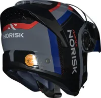 CAPACETE NORISK FORCE II KORE BLACK BLUE - Foto 10