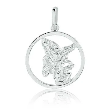 Pingente de prata São Miguel Arcanjo - 250746