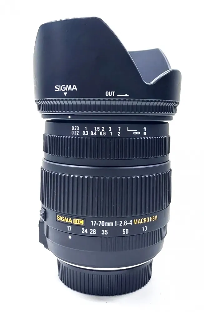 Lente Sigma 17-70mm f/2.8-4 DC MACRO HSM para NIKON - Usada - vendida