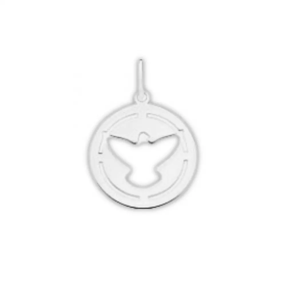 Pingente de prata alta Espírito Santo - 251975