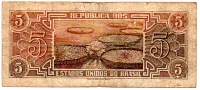 C111 - 5 Cruzeiros - Série 033 - Índio - Data: 1961 - R - Foto 2