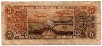 C111 - 5 Cruzeiros - Série 035 - Índio - Data: 1961 - R - Foto 2