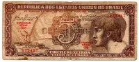 C111 - 5 Cruzeiros - Série 036 - Índio - Data: 1961 - R