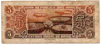 C111 - 5 Cruzeiros - Série 037 - Índio - Data: 1961 - BC - Foto 2
