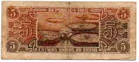 C111 - 5 Cruzeiros - Série 038 - Índio - Data: 1961 - BC - Foto 2