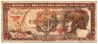 C111 - 5 Cruzeiros - Série 041 - Índio - Data: 1961 - MBC