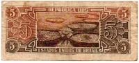 C111 - 5 Cruzeiros - Série 044 - Índio - Data: 1961 - MBC - Foto 2