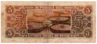 C111 - 5 Cruzeiros - Série 045 - Índio - Data: 1961 - UTG - Foto 2