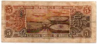 C111 - 5 Cruzeiros - Série 046 - Índio - Data: 1961 - UTG - Foto 2
