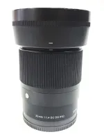 Lente Sigma 30mm F/1,4 DC DN Para Sony Alpha Aps-c - Seminova - Foto 3