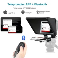 Teleprompter Portátil Desview T12 Dobrável para Câmeras, SmartPhones e Tablets - Seminovo - VENDIDO - Foto 5
