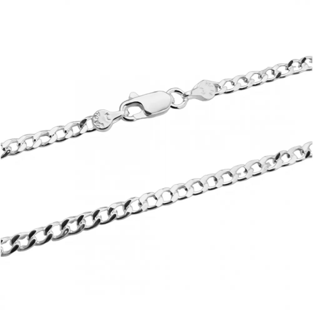 Corrente de prata 950 Grumet - 70 cm - 200024 Imagem