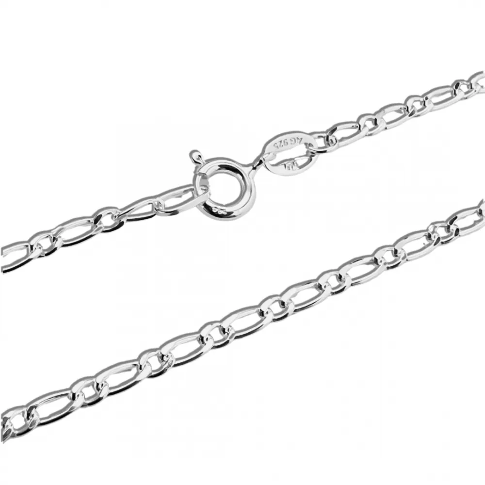 Corrente de prata 950 Grumet - 70 cm  - 200136