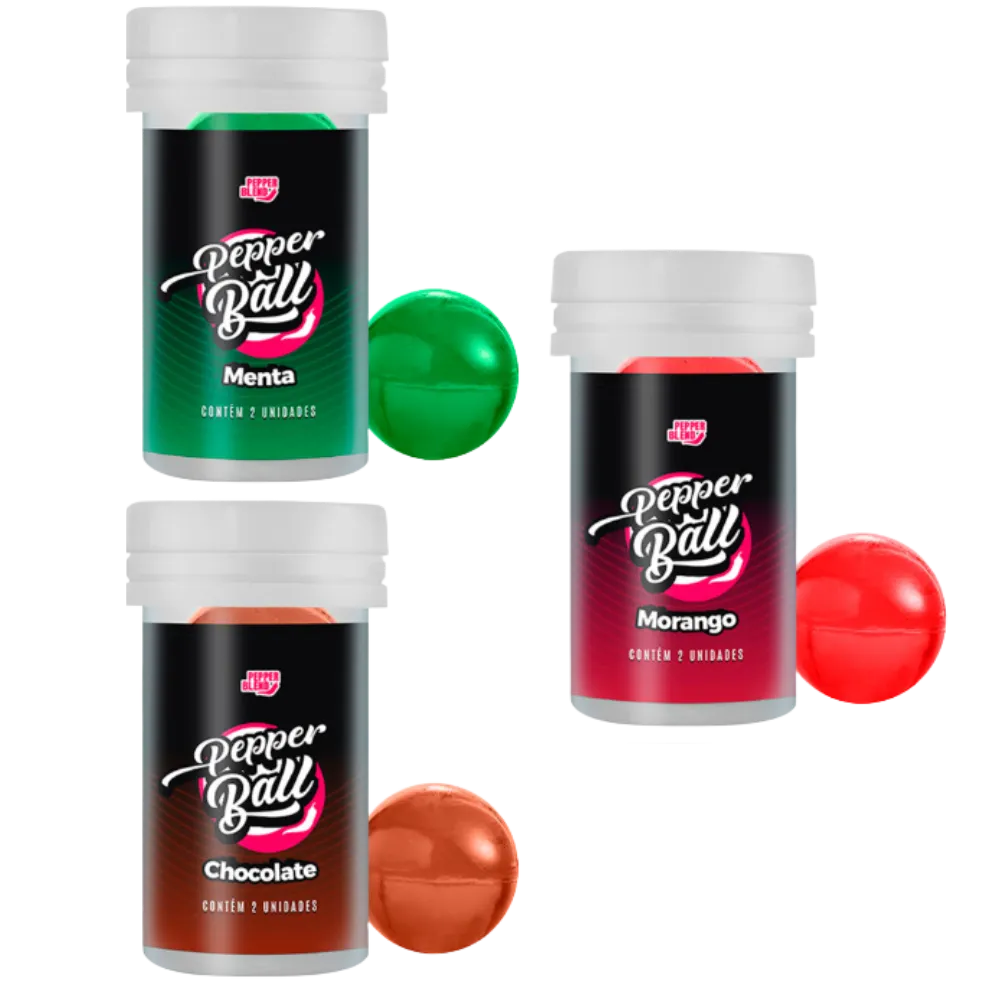 Bolinha Explosiva Pepper Ball com Sabor Beijável
