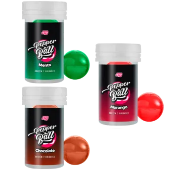 Bolinha Explosiva Pepper Ball com Sabor Beijável