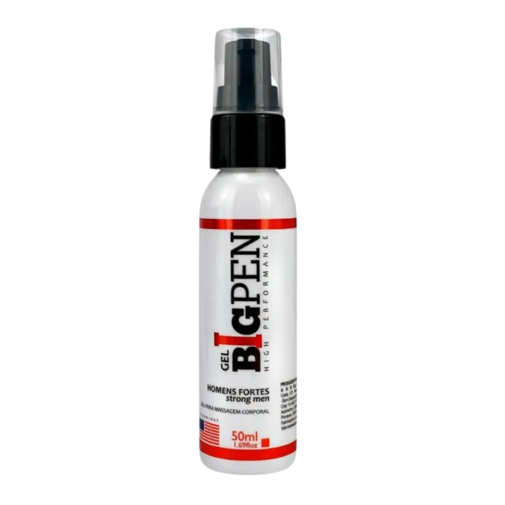 Gel Vasodilatador Masculino Big Pen 50ml