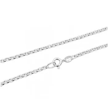 Corrente de prata alta 925 elo português  50 cm - 200254 - Foto 2