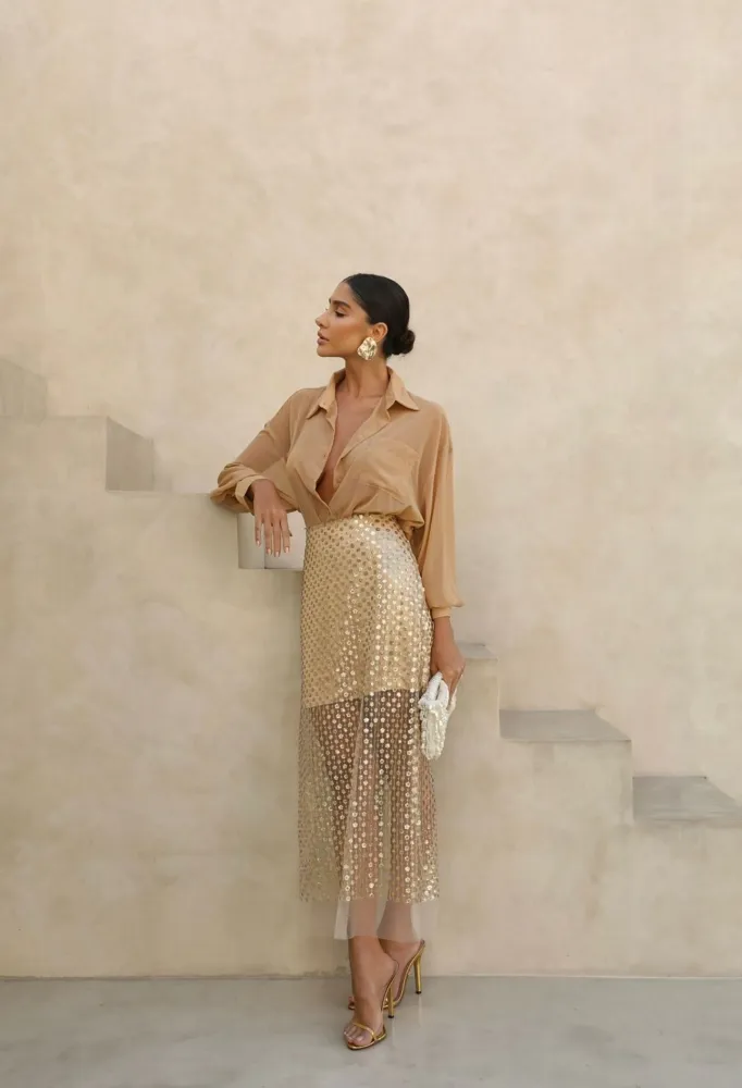 Saia Paetê Diamond Imagem