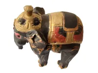 Elefante de Madeira - Pernas de encaixe - Foto 2