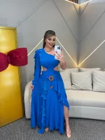 VESTIDO ROYALE AZUL - Foto 3