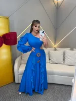 VESTIDO ROYALE AZUL - Foto 4