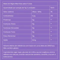 Balas De Algas Marinhas Sweet Jelly Sabor Frutas 500g  - Foto 2
