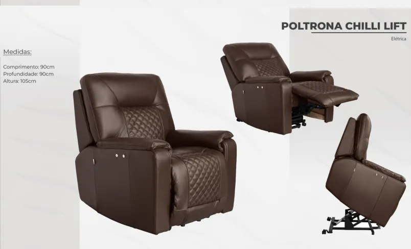 POLTRONA ELÉTRICA CHILLI LIFT