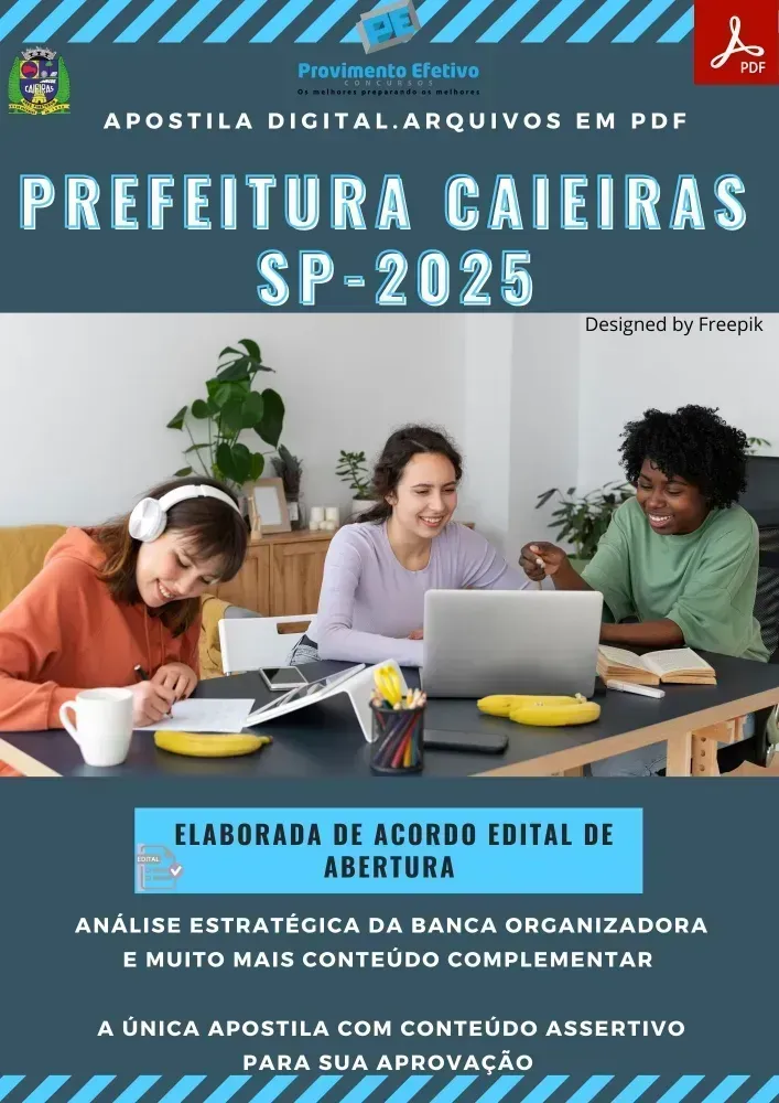 Apostila Caieiras 2025 Enfermeiro do Trabalho