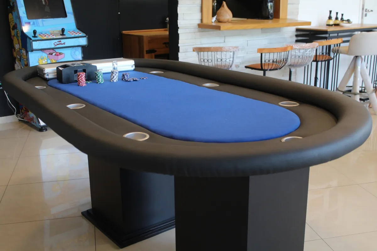 Mesa de Poker com Porta Copos 