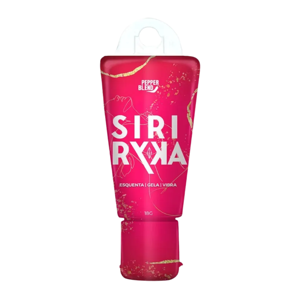 Gel Excitante Comestível Siriryca Esquenta, Gela e Vibra 18g Imagem