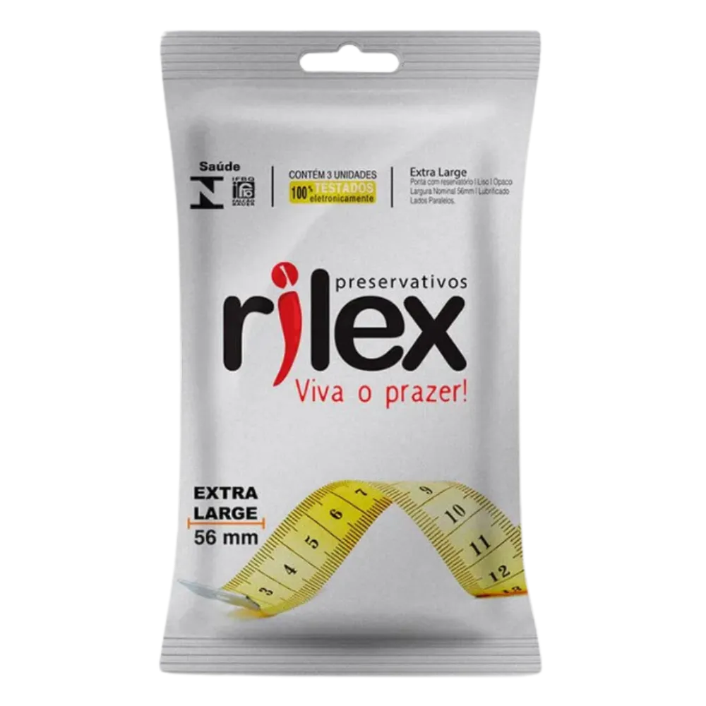 Preservativo Extra Large 3 Unidades Imagem