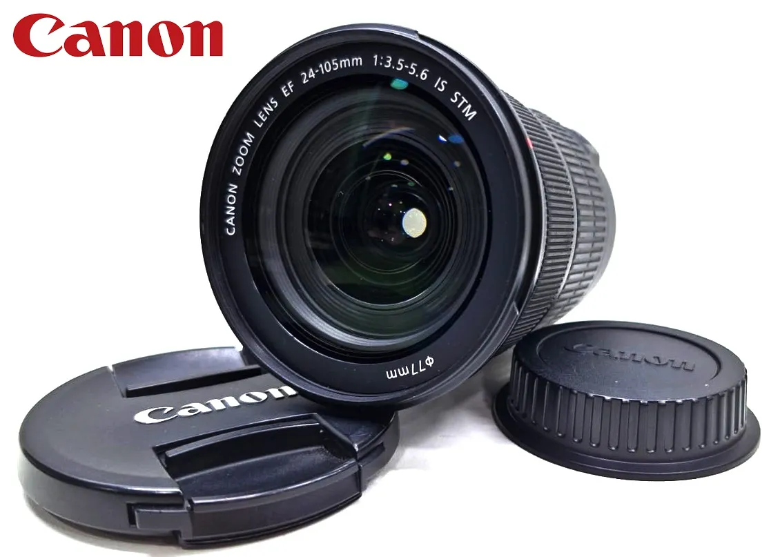 Lente Canon EF 24-105mm f/3,5-5,6 IS STM - Usada - vendida