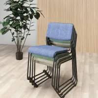 Cadeira Treinamento Empilhável Iven - Foto 5