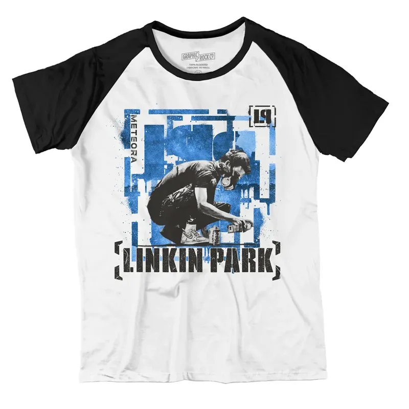 CAMISETA RAGLAN LINKIN PARK METEORA