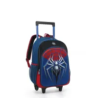 Kit Mochila Infantil Rodinha Strange Hero lancheira Estojo Garrafa - Nova Rio - Foto 3