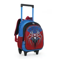 Kit Mochila Infantil Rodinha Strange Hero lancheira Estojo Garrafa - Nova Rio - Foto 4