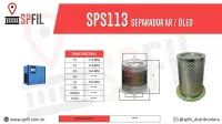 Separador Ar / Óleo  SPS113