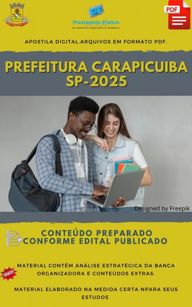 Apostila Pref Carapicuíba 2025 VIGIA