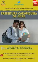 Apostila Pref Carapicuíba 2025 Engenheiro Civil