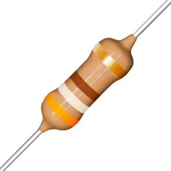 RESISTOR 390R 1/4  5% FIO