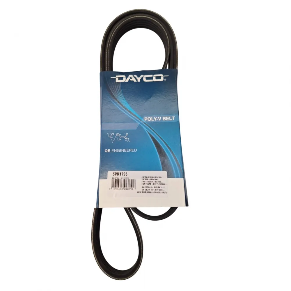 Correia do Alternador GIR/ ALT/ DH/ ACD  DAYCO 5PK1795