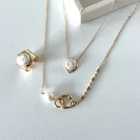 Colar Elo com Pérola - Foto 3